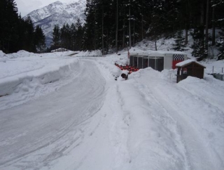 Snow track